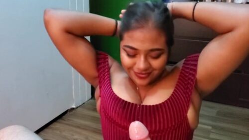 Indian babe loves to seduce classmate and suck him off