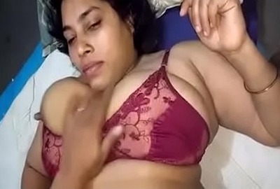 Telugu aunty big boobs pressed and pussy fucked by Nephew