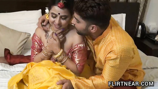 Desi Honeymoon first night suhagraat porn video