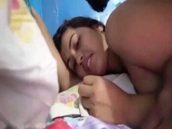 Big tits Indian teen tries porn